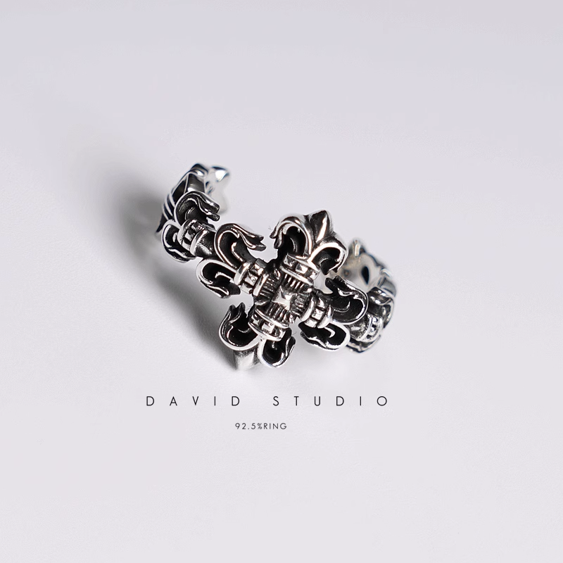 Chrome Hearts Filigree Cross Ring