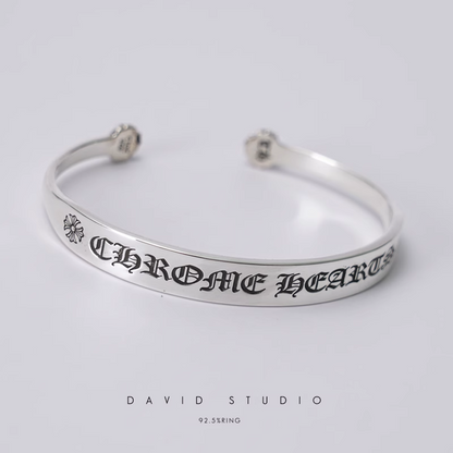 Chrome Hearts CH Plus Logo Flat Cuff