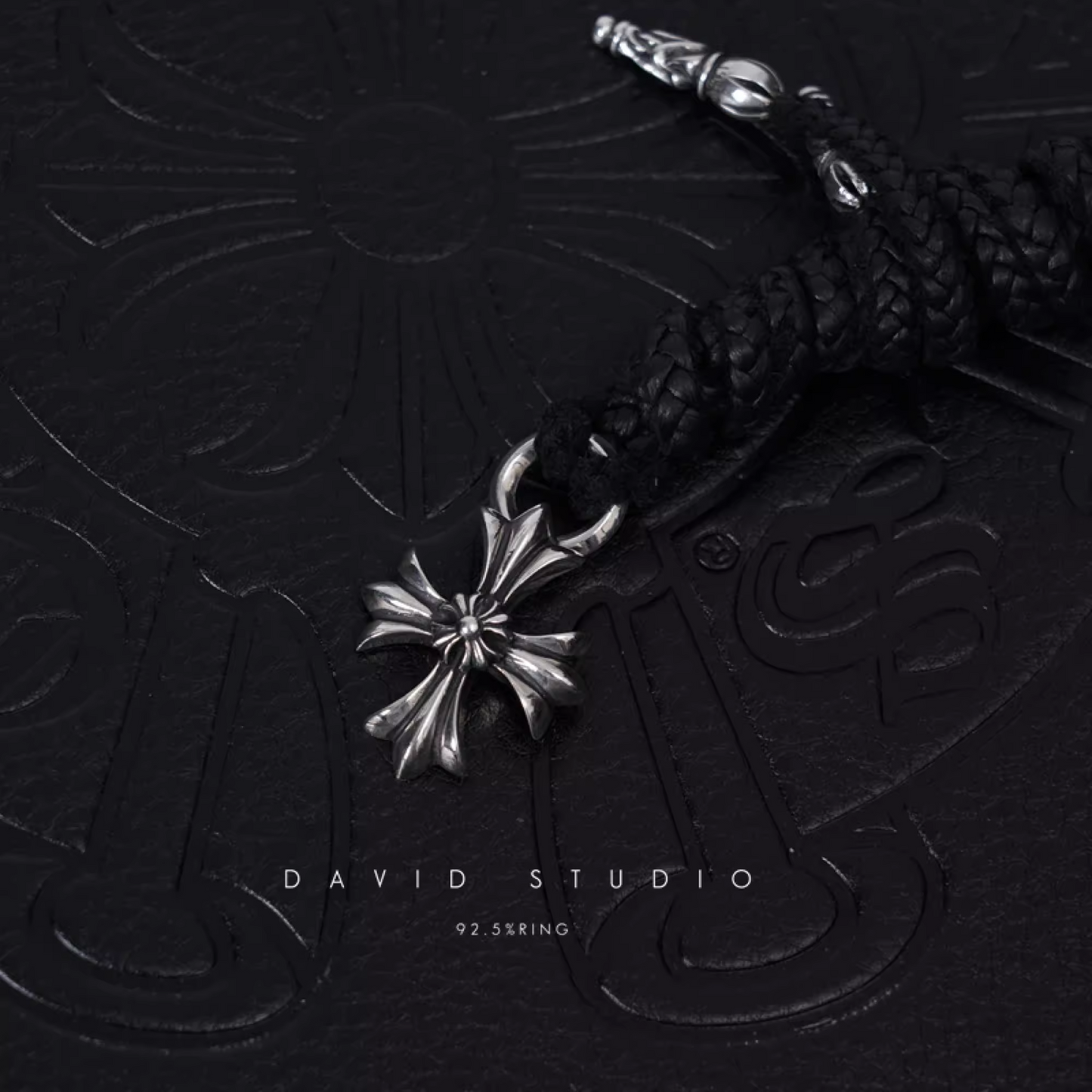 Chrome Hearts Double Plus Charm – Leather