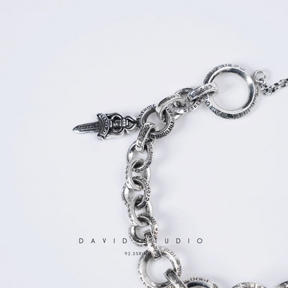 Chrome Hearts Multi Ring Bracelet