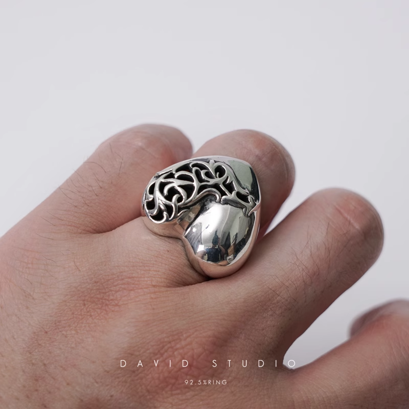 Chrome Hearts Heart Ring