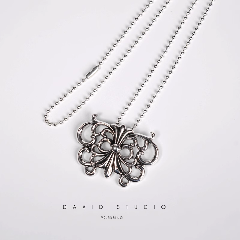 Chrome Hearts Babyfat Butterfly Pendant – Ball Chain