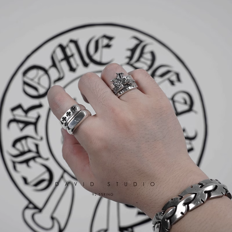 Chrome Hearts LIL PJ Plain Ring