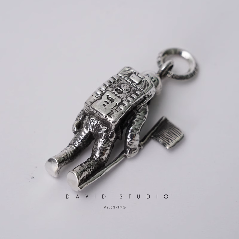 Chrome Hearts Foti Astronaut Pendant