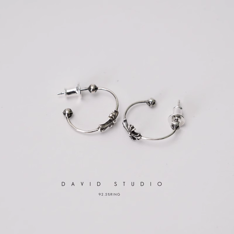 Chrome Hearts Skinny Bangle Babyfat Earring