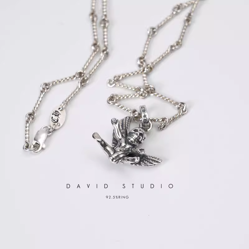 Chrome Hearts Foti Misslaren Pendant – Twist Chain