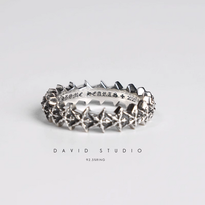 Chrome Hearts 5 Sided Star Loop Ring