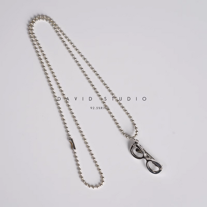 Chrome Hearts Glasses Pendant – Ball Chain