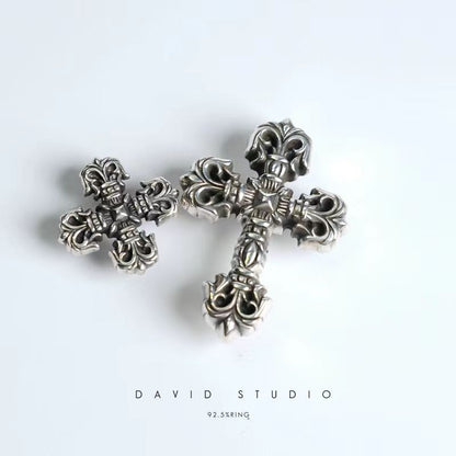 Chrome Hearts Filigree Cross Rivet Buckle