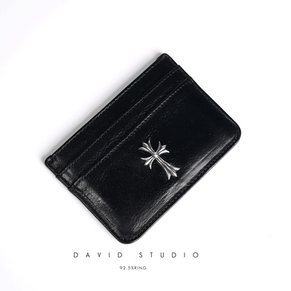 Chrome Hearts Cross Card Holder