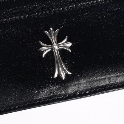 Chrome Hearts Cross Card Holder