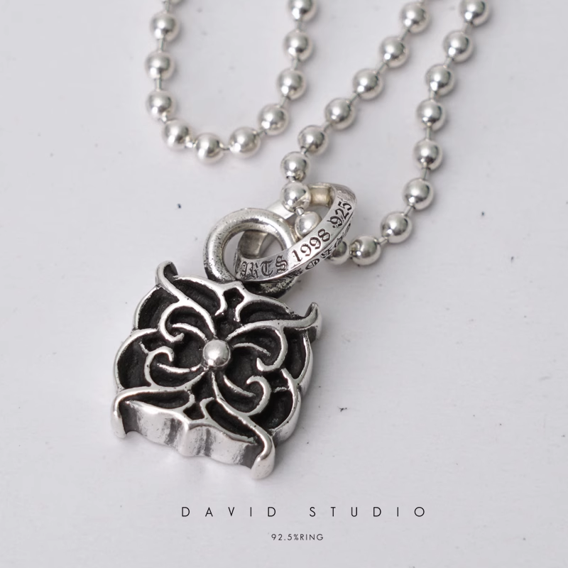 Chrome Hearts Eternity Vine Pendant – Ball Chain