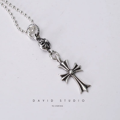 Chrome Hearts Cross Ball Pendant – Ball Chain