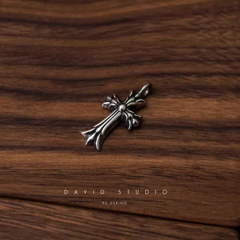 Chrome Hearts Double Cross Charm