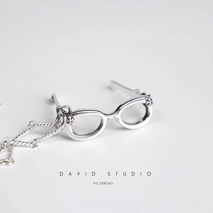 Chrome Hearts Glasses Pendant – Twist Chain