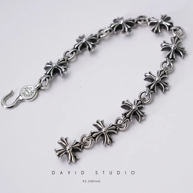 Chrome Hearts CH Plus Bracelet With Links