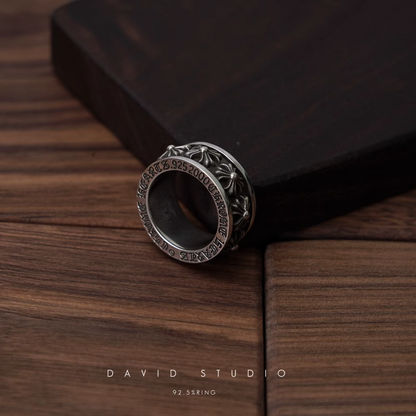 Chrome Hearts CHX Spinner Ring