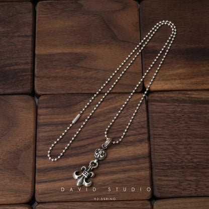 Chrome Hearts BS Fleur One Ball Charm – Ball Chain