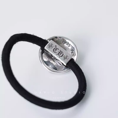 Chrome Hearts Cross Ball Hair Tie