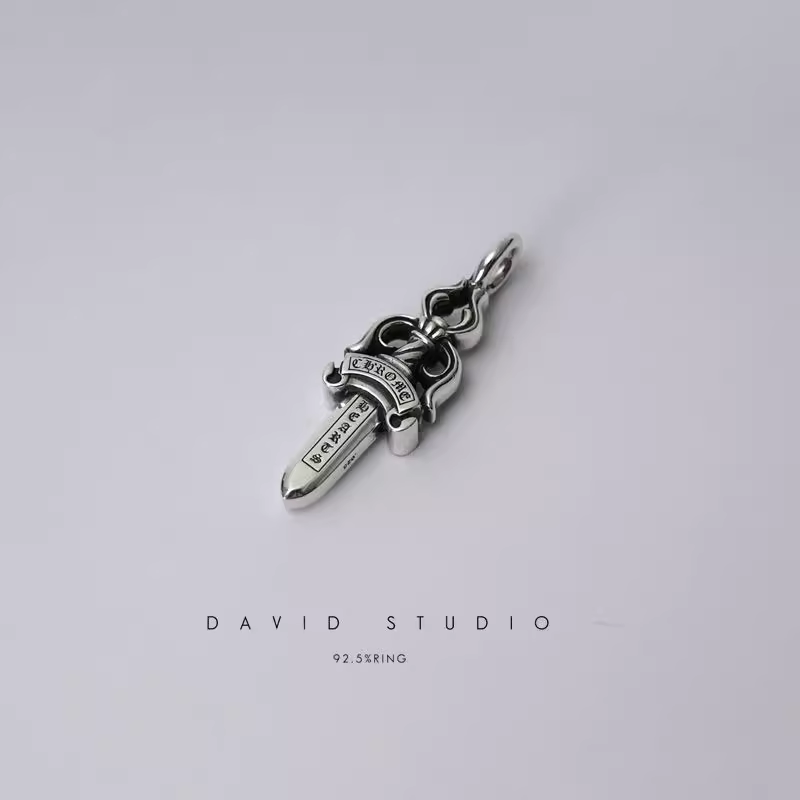 Chrome Hearts Double Dagger Pendant