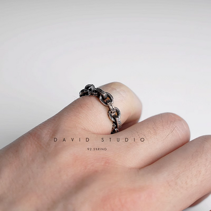 Chrome Hearts Paper Chain Ring