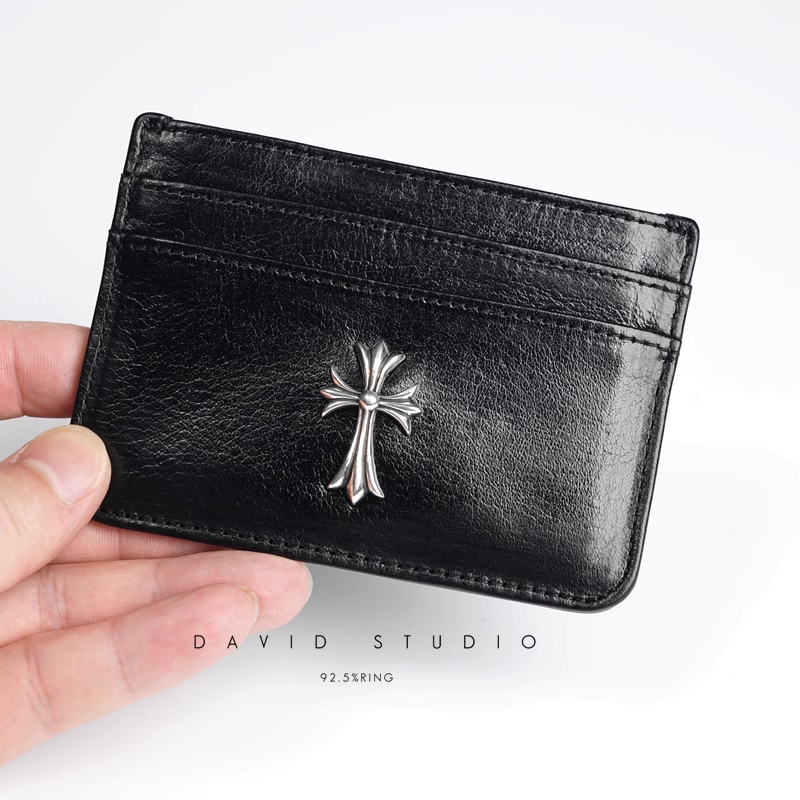 Chrome Hearts Cross Card Holder