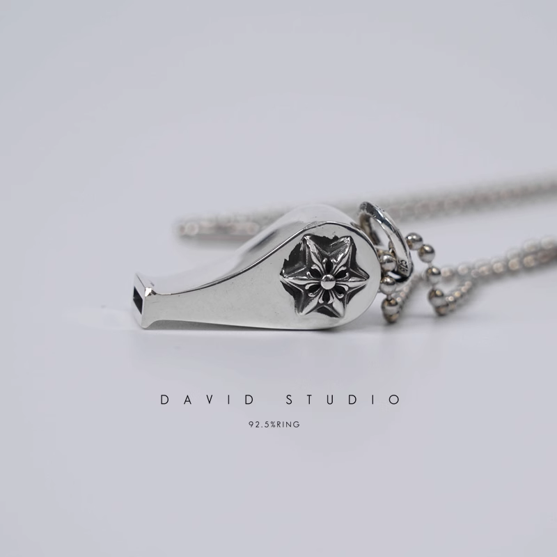 Chrome Hearts Star Whistle Pendant – Ball Chain