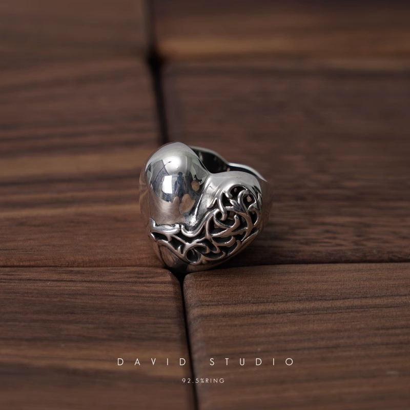 Chrome Hearts Heart Ring