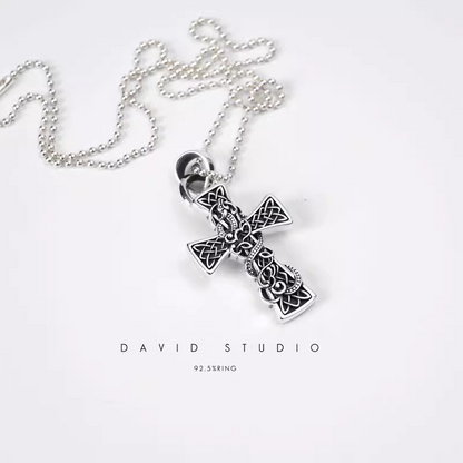 Chrome Hearts Celtic Cross Pendant – Ball Chain