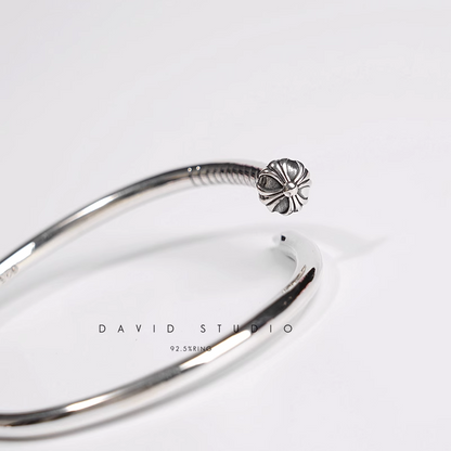 Chrome Hearts Crossball Nail Bangle