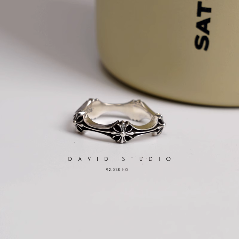 Chrome Hearts CH Plus & Bone Ring