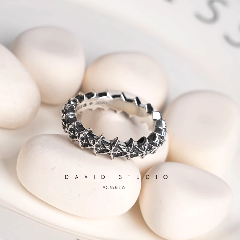 Chrome Hearts 5 Sided Star Loop Ring