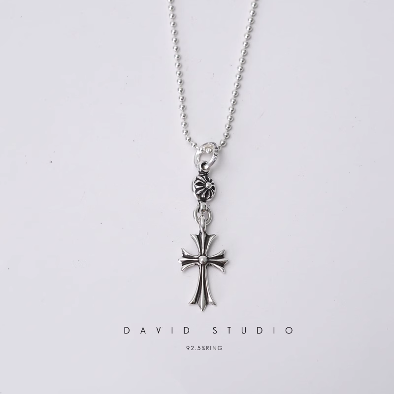 Chrome Hearts Cross Ball Pendant – Ball Chain