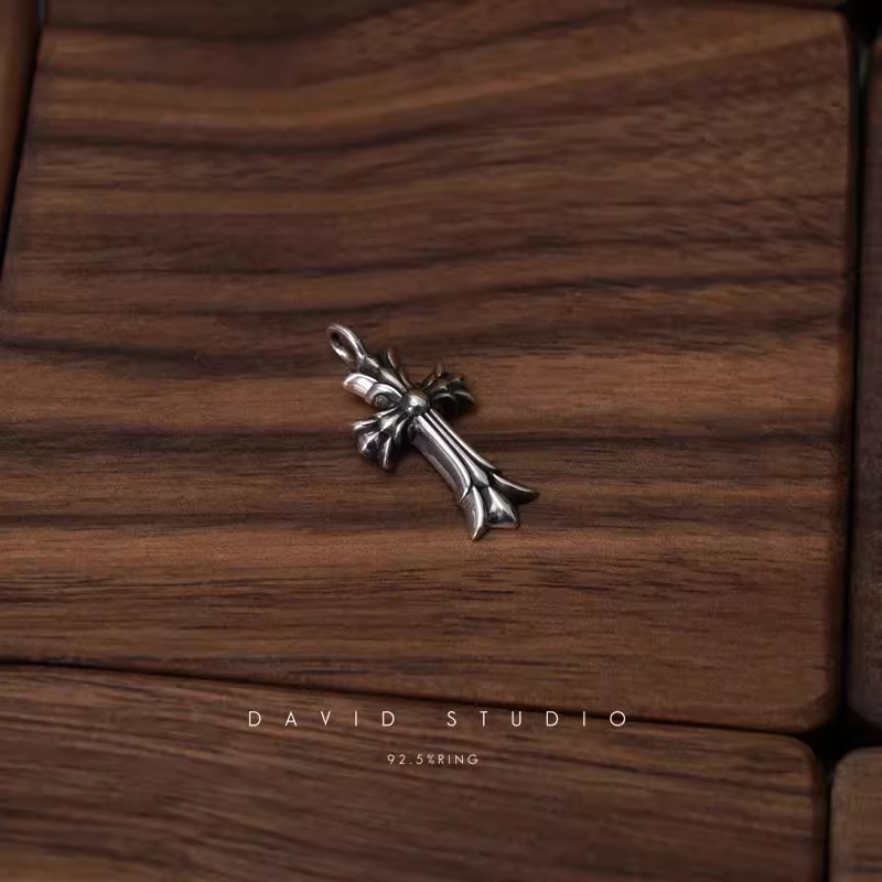 Chrome Hearts Double Cross Charm