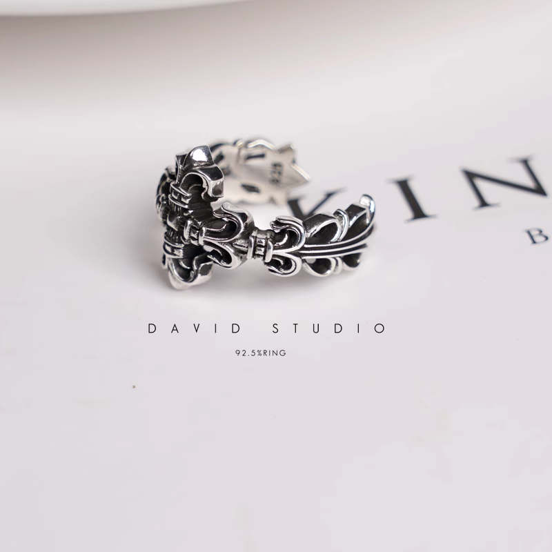 Chrome Hearts Filigree Cross Ring