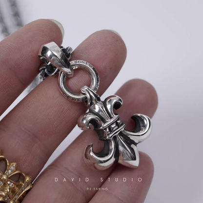 Chrome Hearts BS Fleur Pendant With Bail – Paper Chain