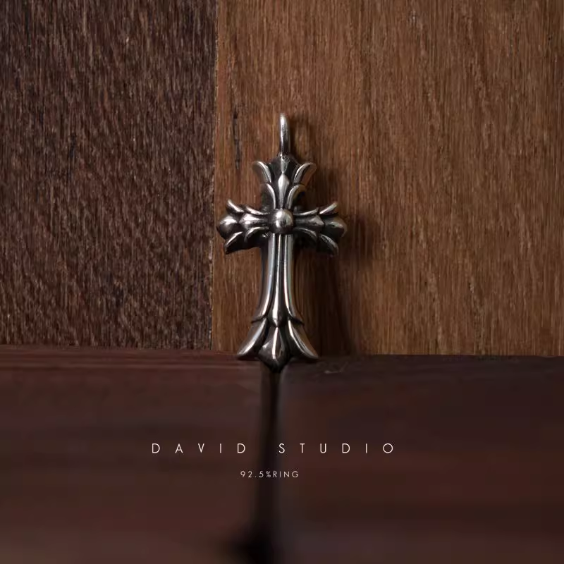 Chrome Hearts Double Cross Charm