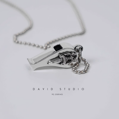 Chrome Hearts Dagger Whistle Pendant – Ball Chain