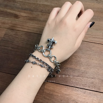 Chrome Hearts Multi Ring Bracelet