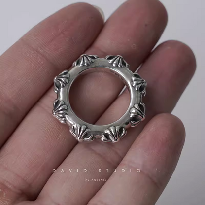 Chrome Hearts Cross Band Ring