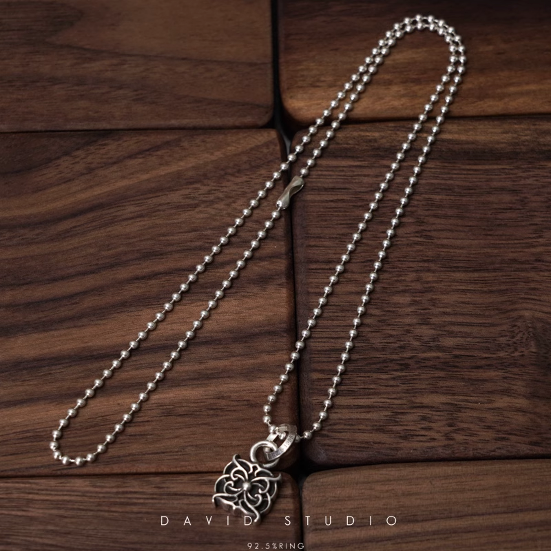 Chrome Hearts Eternity Vine Pendant – Ball Chain