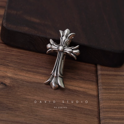 Chrome Hearts Small Double Cross Pendant