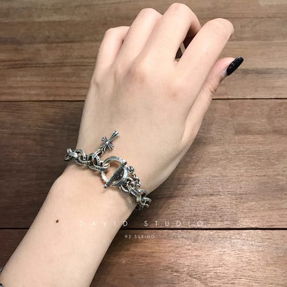 Chrome Hearts Babyfat Ring Bracelet