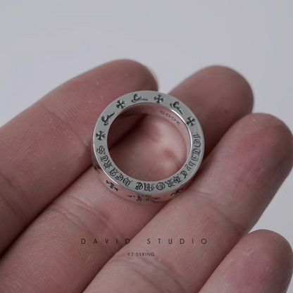 Chrome Hearts CH 6MM Foti Harris Teeter Spacer Ring