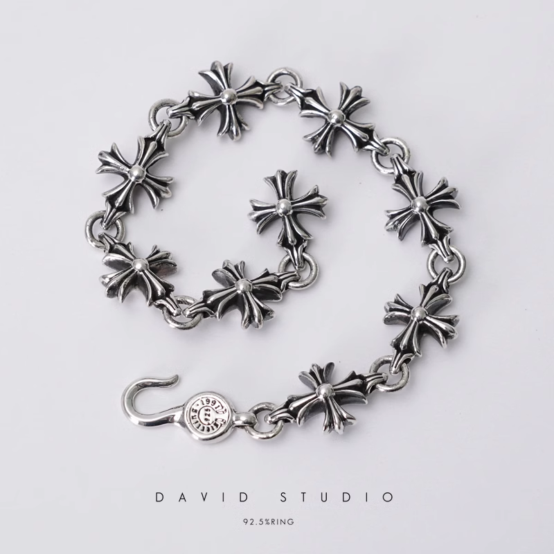 Chrome Hearts CH Plus Bracelet With Links