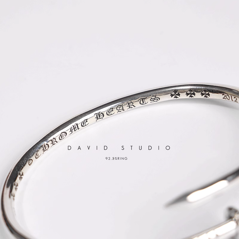 Chrome Hearts Crossball Nail Bangle