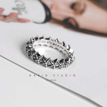 Chrome Hearts 5 Sided Star Loop Ring