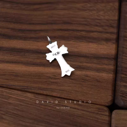 Chrome Hearts Double Cross Charm