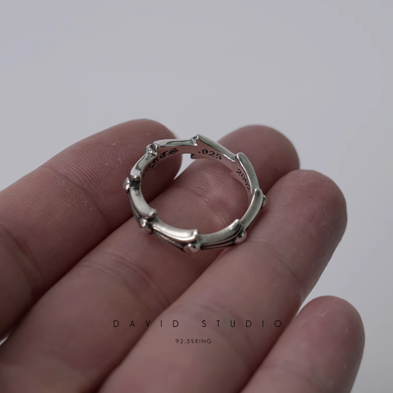 Chrome Hearts Cross Tail Ring