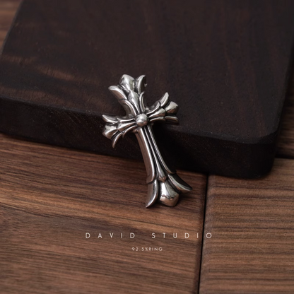 Chrome Hearts Small Double Cross Pendant